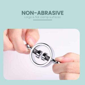 Spring/Screw Nipple Clamps - Stainless Steel - FRISKY BUSINESS SG
