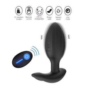 Squeeze-it - Vibrating Anal Plug - FRISKY BUSINESS SG
