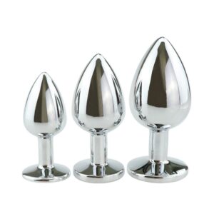 Stainless Steel Anal Plug - FRISKY BUSINESS SG