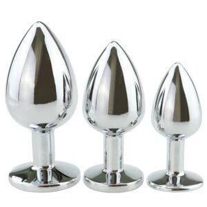 Stainless Steel Anal Plug - FRISKY BUSINESS SG