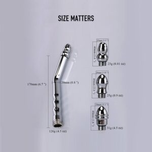 Stainless Steel Enema Nozzle - FRISKY BUSINESS SG
