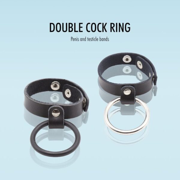 Steel and Seal Combo - Dual Cock Rings - FRISKY BUSINESS SG
