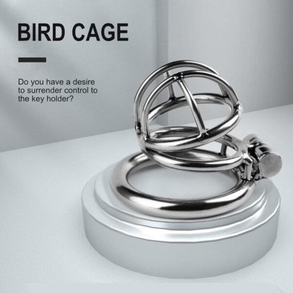 Steel Chastity Cage - FRISKY BUSINESS SG