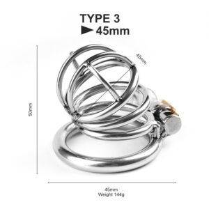 Steel Chastity Cage - FRISKY BUSINESS SG