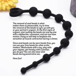 String Beads - Silicone - FRISKY BUSINESS SG