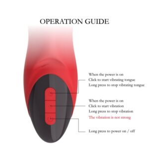 Suave Lover Tongue Vibrator - FRISKY BUSINESS SG