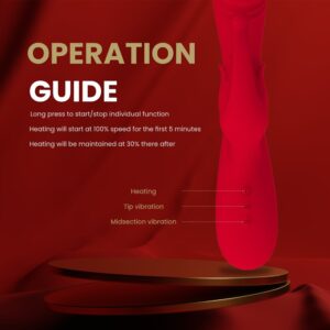 Sultry Scarlet - Dual Motor Powerful Vibrator - FRISKY BUSINESS SG