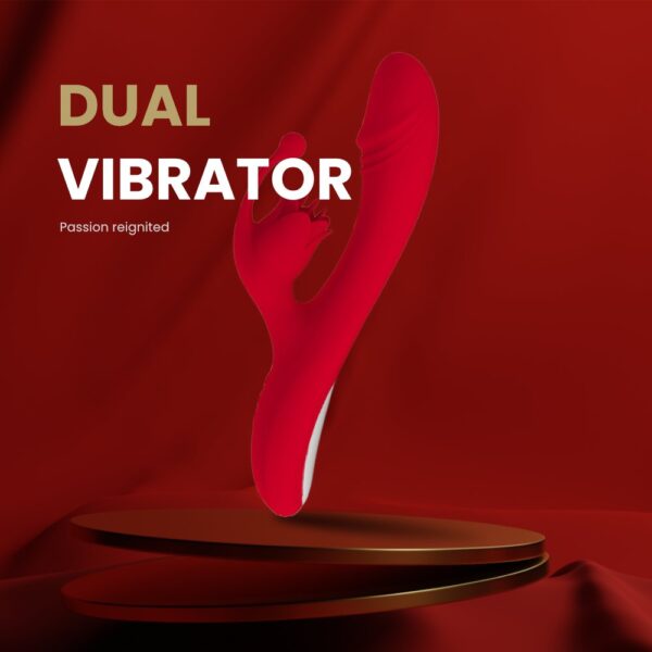Sultry Scarlet - Dual Motor Powerful Vibrator - FRISKY BUSINESS SG