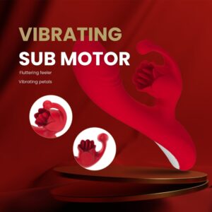 Sultry Scarlet - Dual Motor Powerful Vibrator - FRISKY BUSINESS SG