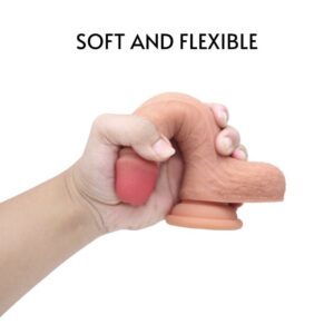 Super Realistic Silicone Dildo - FRISKY BUSINESS SG