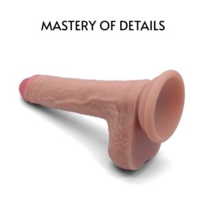 Super Realistic Silicone Dildo - FRISKY BUSINESS SG