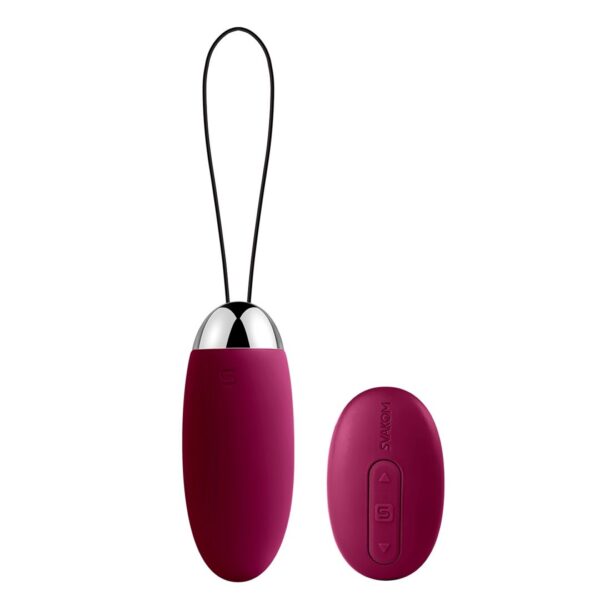 Svakom Elva Remote Control Vibrating Bullet - Violet - FRISKY BUSINESS SG