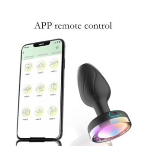Sync Glow Vibrance LED Light Base Butt Plug - FRISKY BUSINESS SG