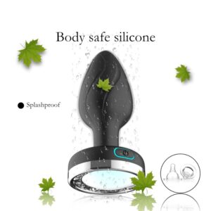 Sync Glow Vibrance LED Light Base Butt Plug - FRISKY BUSINESS SG