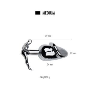 Teeming - Stainless Steel Anal Plug - FRISKY BUSINESS SG