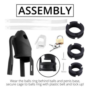 Tender Trap - Silicone Chastity Cock Cage - FRISKY BUSINESS SG
