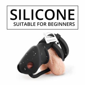 Tender Trap - Silicone Chastity Cock Cage - FRISKY BUSINESS SG