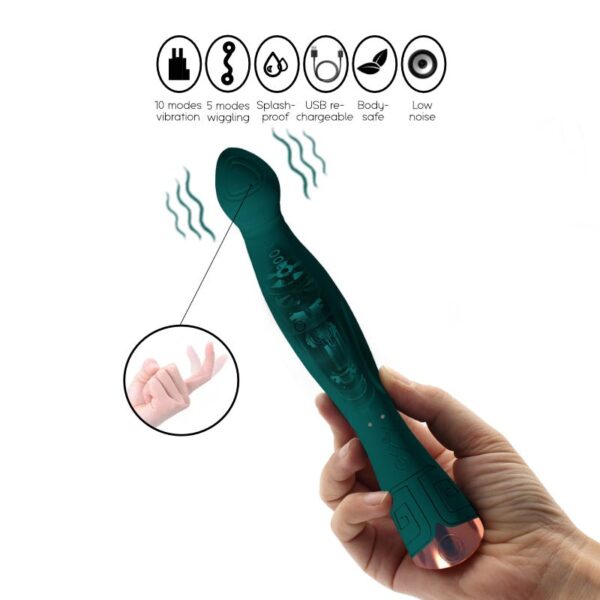 The Boss – Vibrator with Wiggling Tip - FRISKY BUSINESS SG