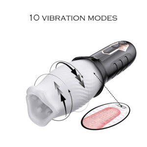The Cyclone - Automatic Spinning Stroker with Vibration - FRISKY BUSINESS SG