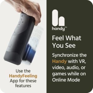 The Handy - App Controlled Interactive Bluetooth Stroker - FRISKY BUSINESS SG