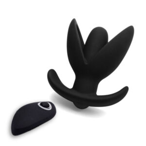 The Lotus - Silicone Vibrating Anal Plug - FRISKY BUSINESS SG
