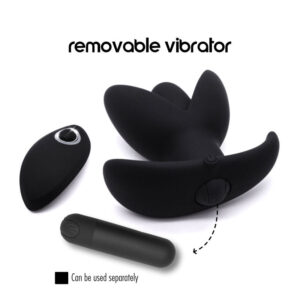 The Lotus - Silicone Vibrating Anal Plug - FRISKY BUSINESS SG