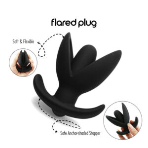 The Lotus - Silicone Vibrating Anal Plug - FRISKY BUSINESS SG