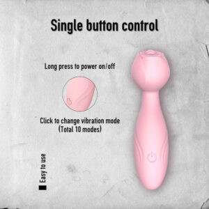 The Rose - Arched Vibrator - FRISKY BUSINESS SG
