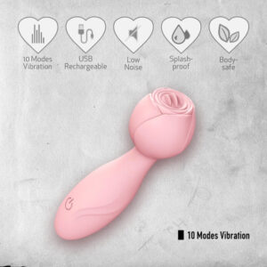 The Rose - Arched Vibrator - FRISKY BUSINESS SG