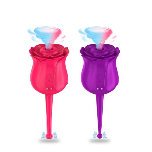 The Rose - Dual Action Clitoral Stimulator - FRISKY BUSINESS SG
