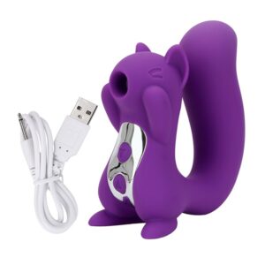 The Squirrel - 2 in 1 Clitoris Sucking Vibrator - FRISKY BUSINESS SG
