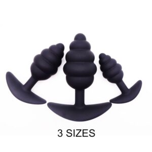 Threaded Silicone Anal Plug - FRISKY BUSINESS SG
