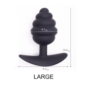 Threaded Silicone Anal Plug - FRISKY BUSINESS SG