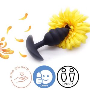 Threaded Silicone Anal Plug - FRISKY BUSINESS SG