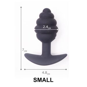 Threaded Silicone Anal Plug - FRISKY BUSINESS SG