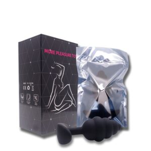 Threaded Silicone Anal Plug - FRISKY BUSINESS SG