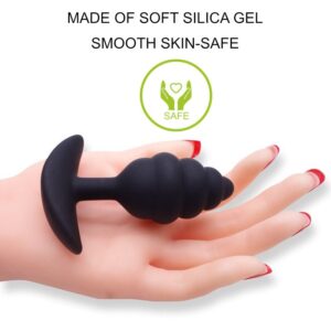 Threaded Silicone Anal Plug - FRISKY BUSINESS SG