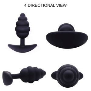Threaded Silicone Anal Plug - FRISKY BUSINESS SG
