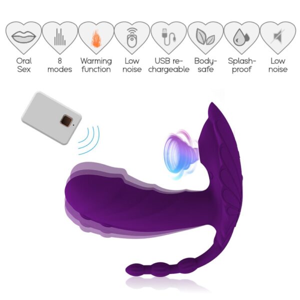 Top Secret - Dual Action Wearable Vibrator - FRISKY BUSINESS SG