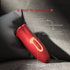Tremble Tongue - Dual Stimulation Tongue Vibrator - FRISKY BUSINESS SG