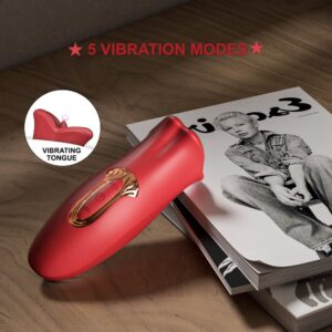 Tremble Tongue - Dual Stimulation Tongue Vibrator - FRISKY BUSINESS SG