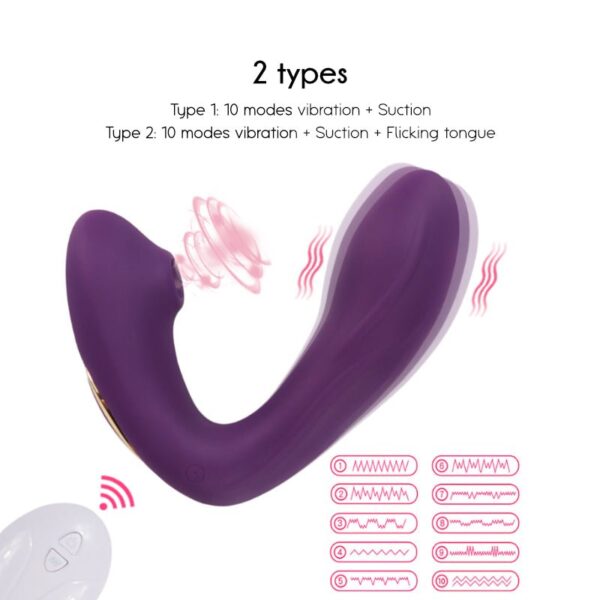Tricia - Dual Action Oral Sex Vibrator - FRISKY BUSINESS SG