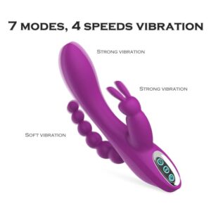 Triple Stimulator - Clitoral, G-spot, Anal - FRISKY BUSINESS SG