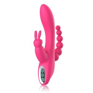 Triple Stimulator - Clitoral, G-spot, Anal - FRISKY BUSINESS SG