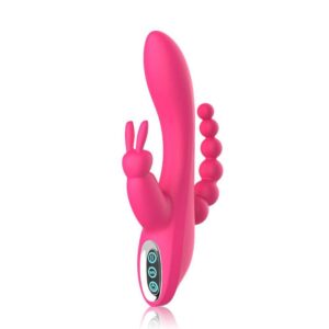 Triple Stimulator - Clitoral, G-spot, Anal - FRISKY BUSINESS SG