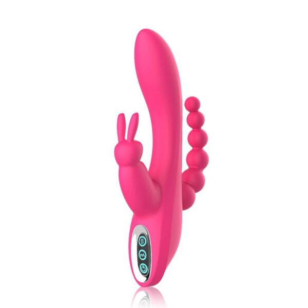 Triple Stimulator - Clitoral, G-spot, Anal - FRISKY BUSINESS SG