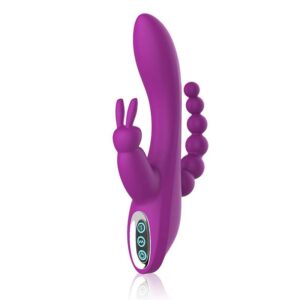 Triple Stimulator - Clitoral, G-spot, Anal - FRISKY BUSINESS SG