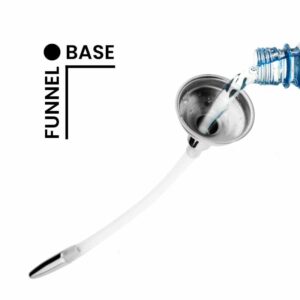 Urethral Sounding - Silicone Tube, Funnel Design - FRISKY BUSINESS SG