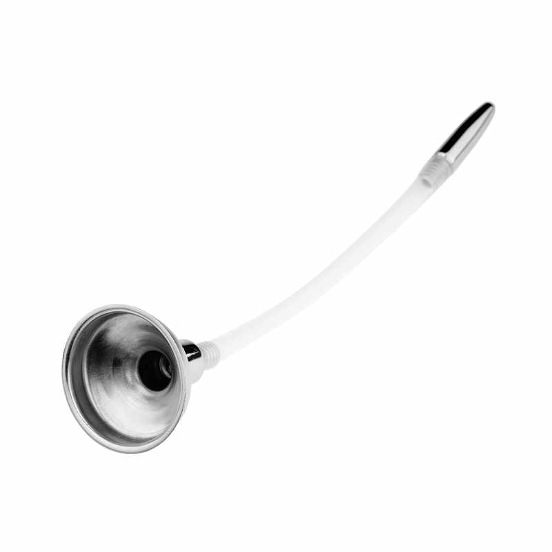 Urethral Sounding - Silicone Tube, Funnel Design - FRISKY BUSINESS SG