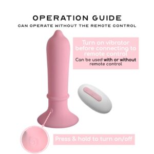 Vibrating Anal Plug - FRISKY BUSINESS SG
